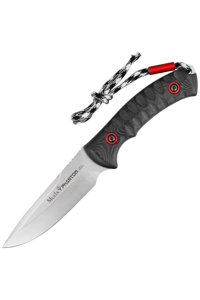 Nóż Muela Phantom-12W Black Micarta, Satin X50CrMoV15