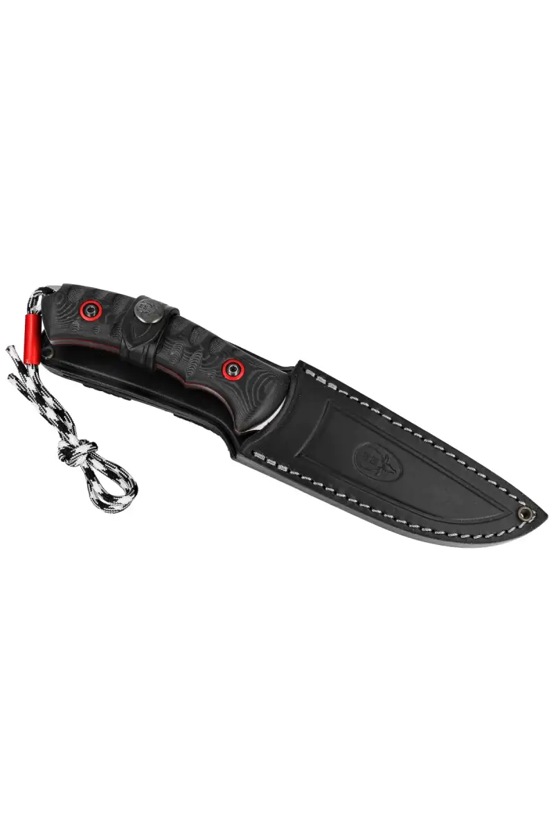 Nóż Muela Phantom-12W Black Micarta, Satin X50CrMoV15