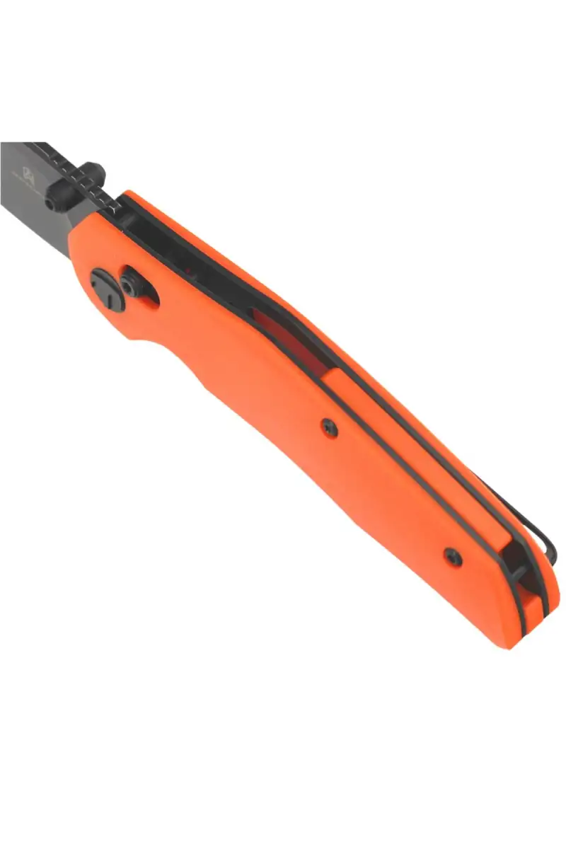 Nóż Bestechman Ronan Orange G10, Black Titanized Stonewashed 14CN28N (BMK02H)