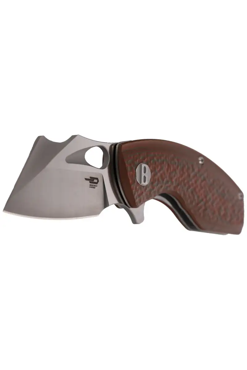 Nóż składany Bestech Lizard Green/Orange G10, Bead Blast/Satin D2 (BG39B)