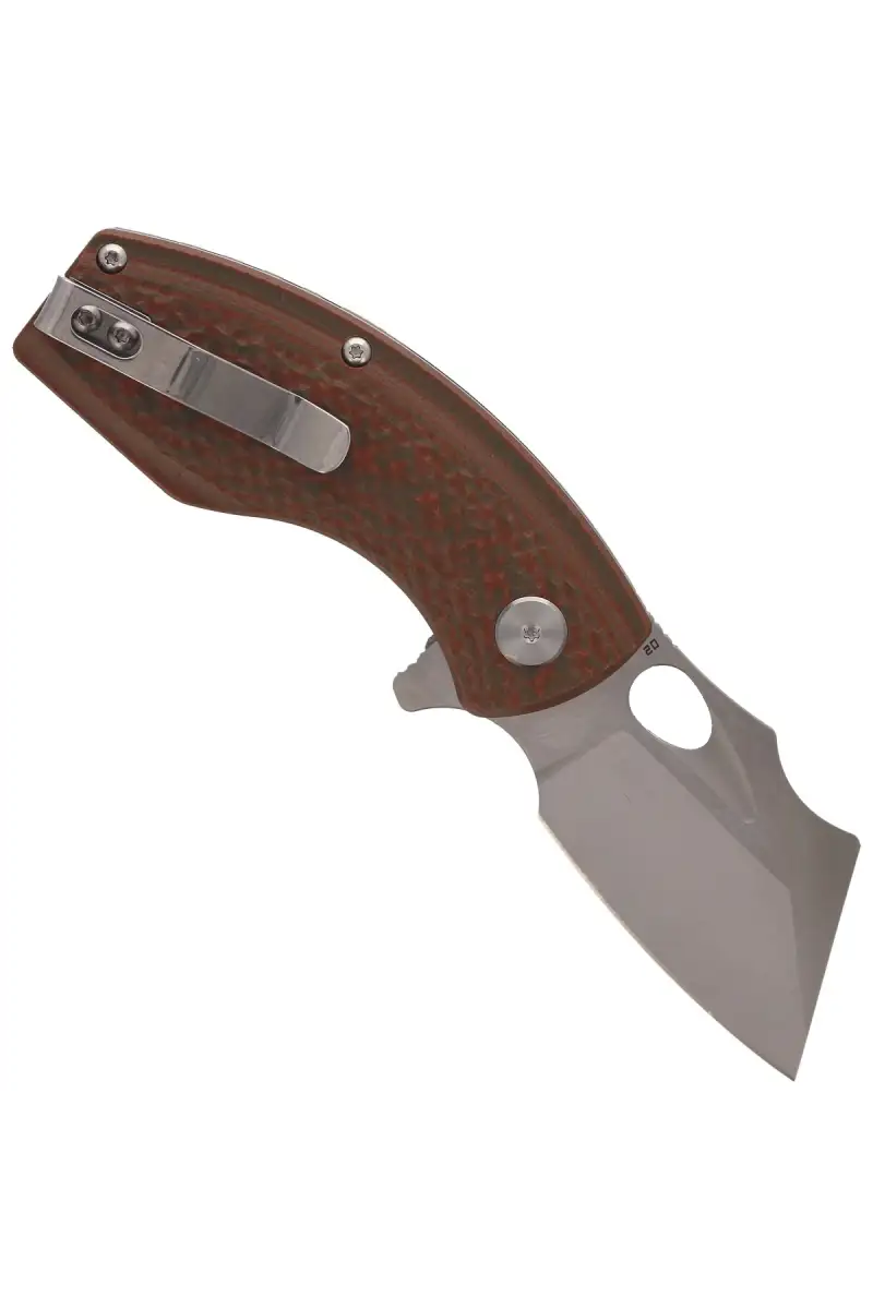 Nóż składany Bestech Lizard Green/Orange G10, Bead Blast/Satin D2 (BG39B)
