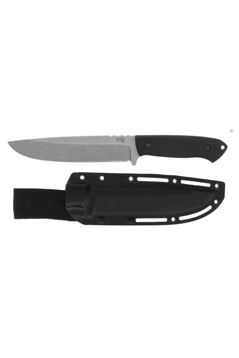 Nóż Za-Pas Expendable Black G10, Acid Stonewashed NMV (EX-ST-G10-BL)