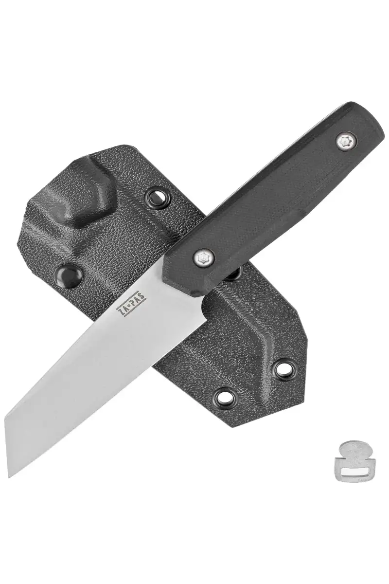 Nóż Za-Pas Geo Black G10, Satin D2 (GEO-G10-BL)