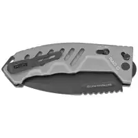 Nóż składany Extrema Ratio RAO C Tactical Grey Aluminium, Black N690 (04.1000.0176/BLK/GRY)
