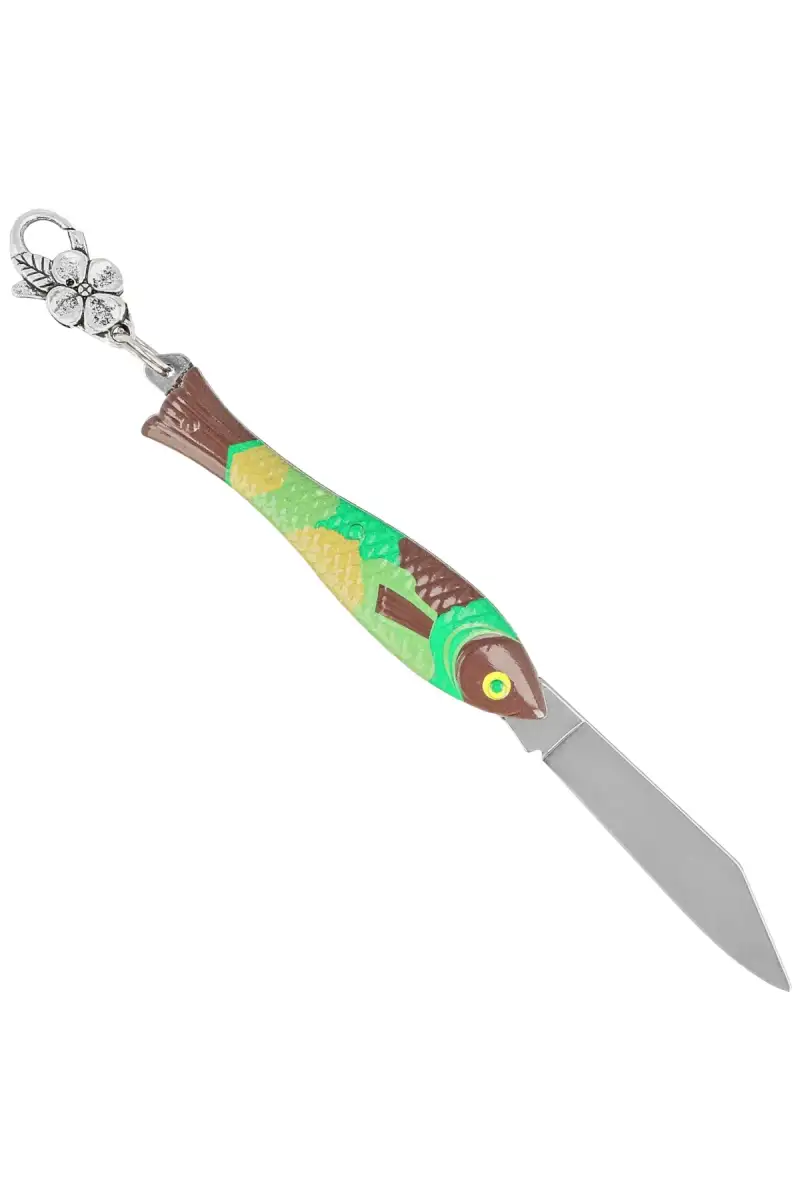 Nóż składany Mikov Fishlet 130 Camouflage, Satin 420 (130-NZn-1/CAMOUFLAGE)