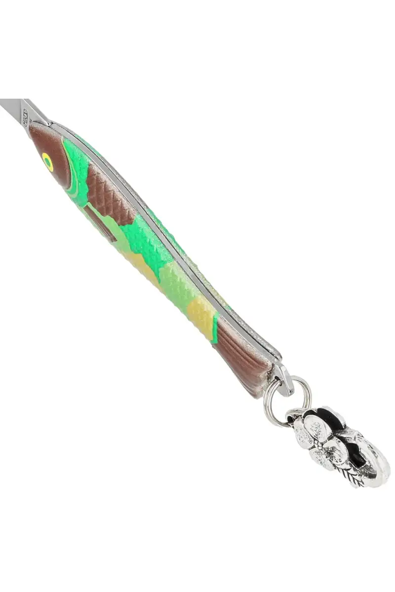 Nóż składany Mikov Fishlet 130 Camouflage, Satin 420 (130-NZn-1/CAMOUFLAGE)