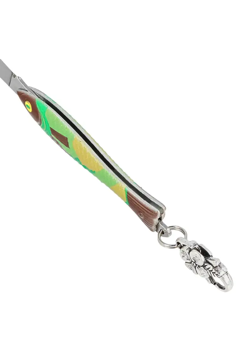 Nóż składany Mikov Fishlet 130 Camouflage, Satin 420 (130-NZn-1/CAMOUFLAGE)