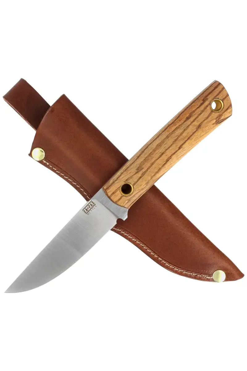 Nóż Za-Pas EC95 Zebra Wood, Satin D2 (EC95-W-ZW)