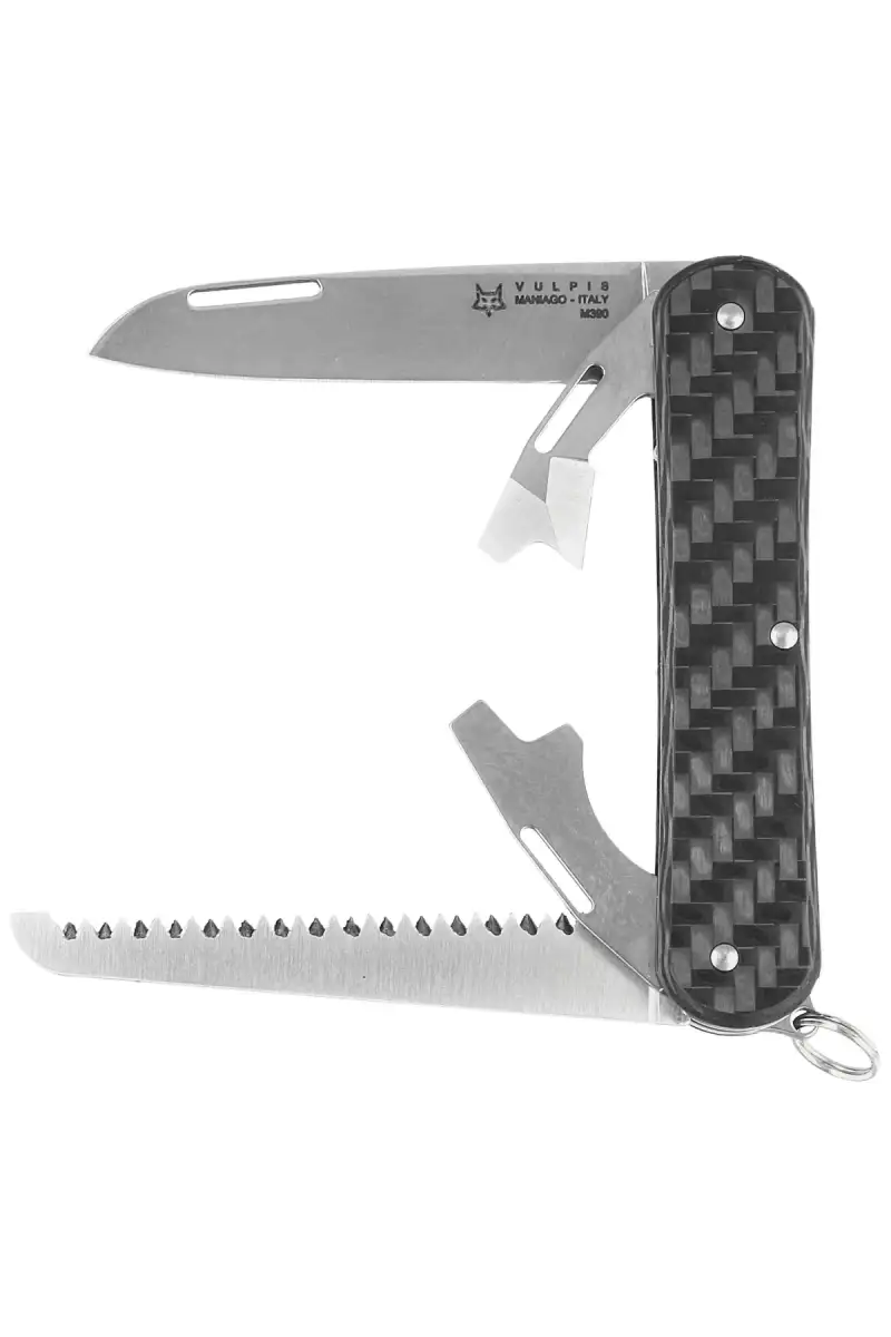 Scyzoryk Fox Vulpis S4 Carbon Fiber 3K, Polished M390 (FX-VP130-S4 CF)