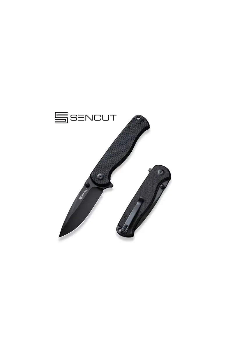 Nóż składany Sencut Errant Black G10, Black 9Cr18MoV (S23054B-1)