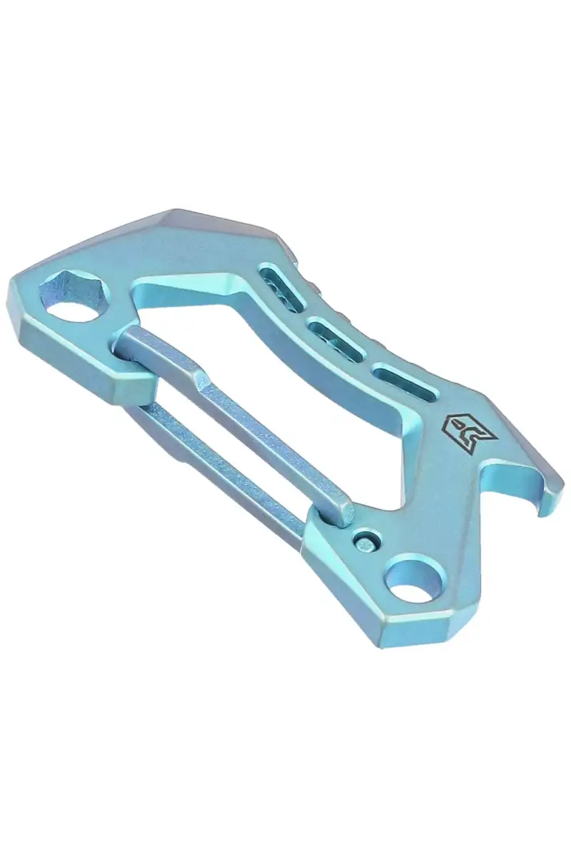 Karabińczyk Bestech Carabiner Blue Titanium by Makar (BM15B)
