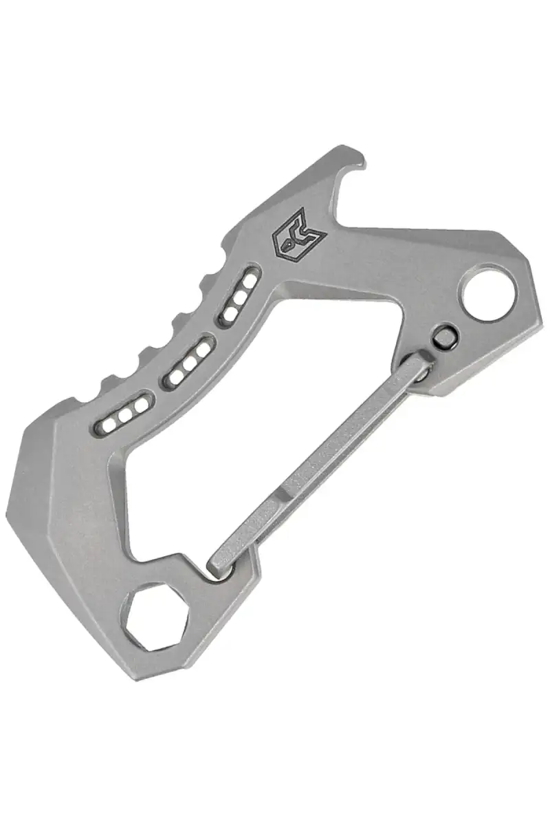 Karabińczyk Bestech Carabiner Grey Titanium by Makar (BM15A)