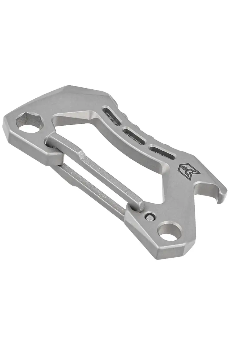 Karabińczyk Bestech Carabiner Grey Titanium by Makar (BM15A)