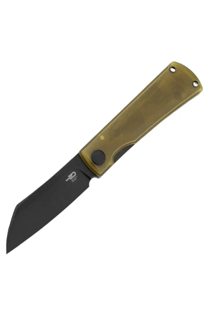 Nóż składany Bestech Bruv Black/Bronze Bead Blasted/Ultem Titanium, Black Stonewashed M390 by Galovic Design (BT2401C)