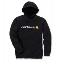 Bluza Carhartt Signature Logo Midweight Black