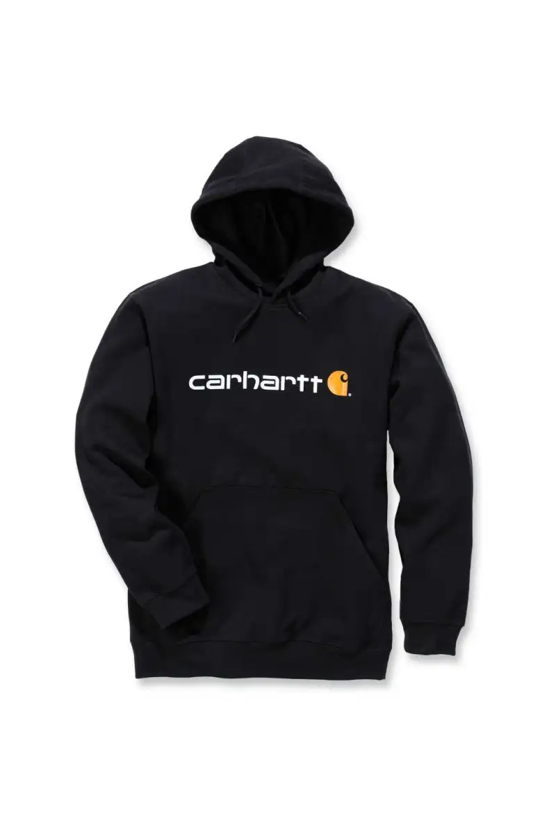 Bluza Carhartt Signature Logo Midweight Black