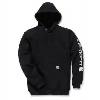 Bluza Carhartt Mid Signature Sleeve Logo Black