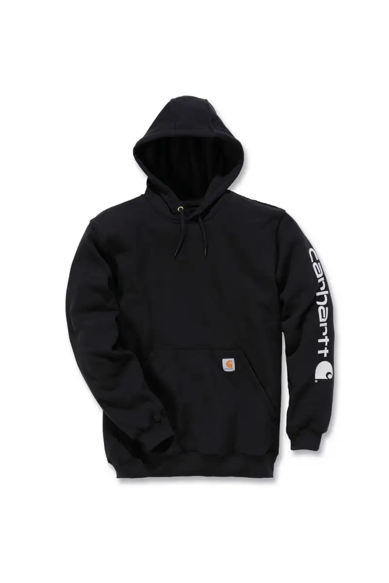 Bluza Carhartt Mid Signature Sleeve Logo Black