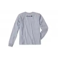 Koszulka Carhartt Logo Long Sleeve Grey