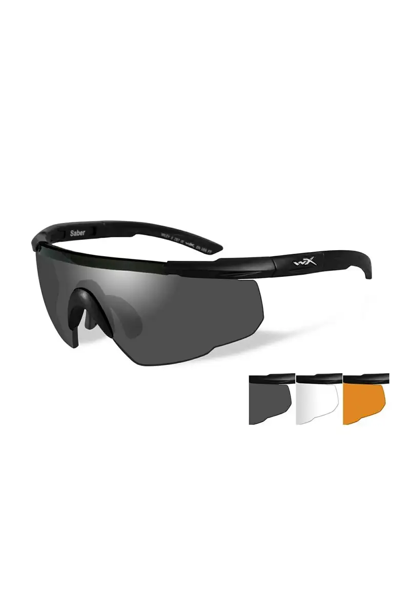 Okulary ochronne Wiley-X Saber Advanced Black