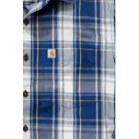 Koszula Carhartt Slim Fit Plaid Blue