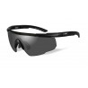 Okulary ochronne Wiley-X Saber Advanced Smoke
