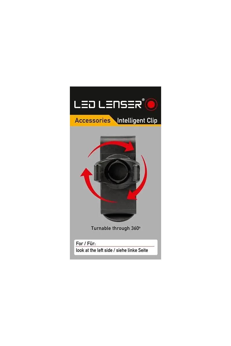 Uchwyt Ledlenser Intelligent Clip do P5.2 P6.2 M5