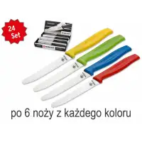 Zestaw 24 kolorowych noży Boker do bułek