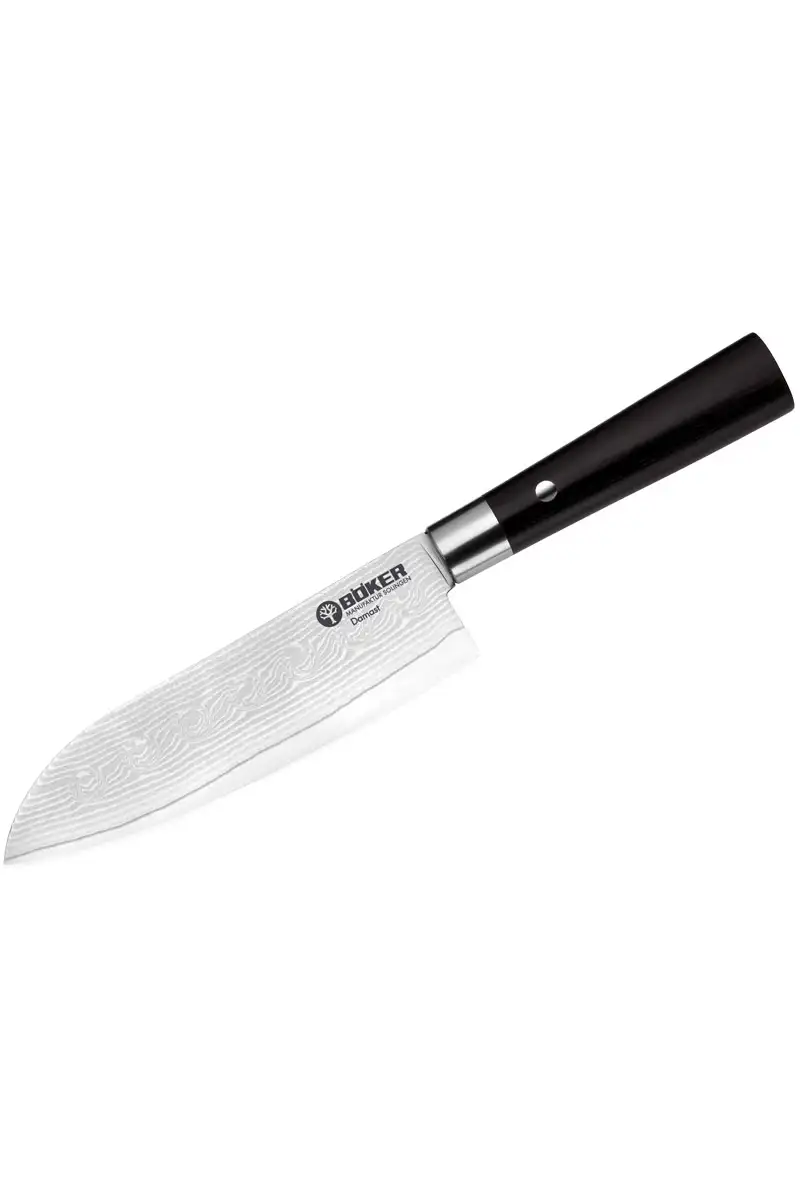 Nóż Santoku Boker Damast Black