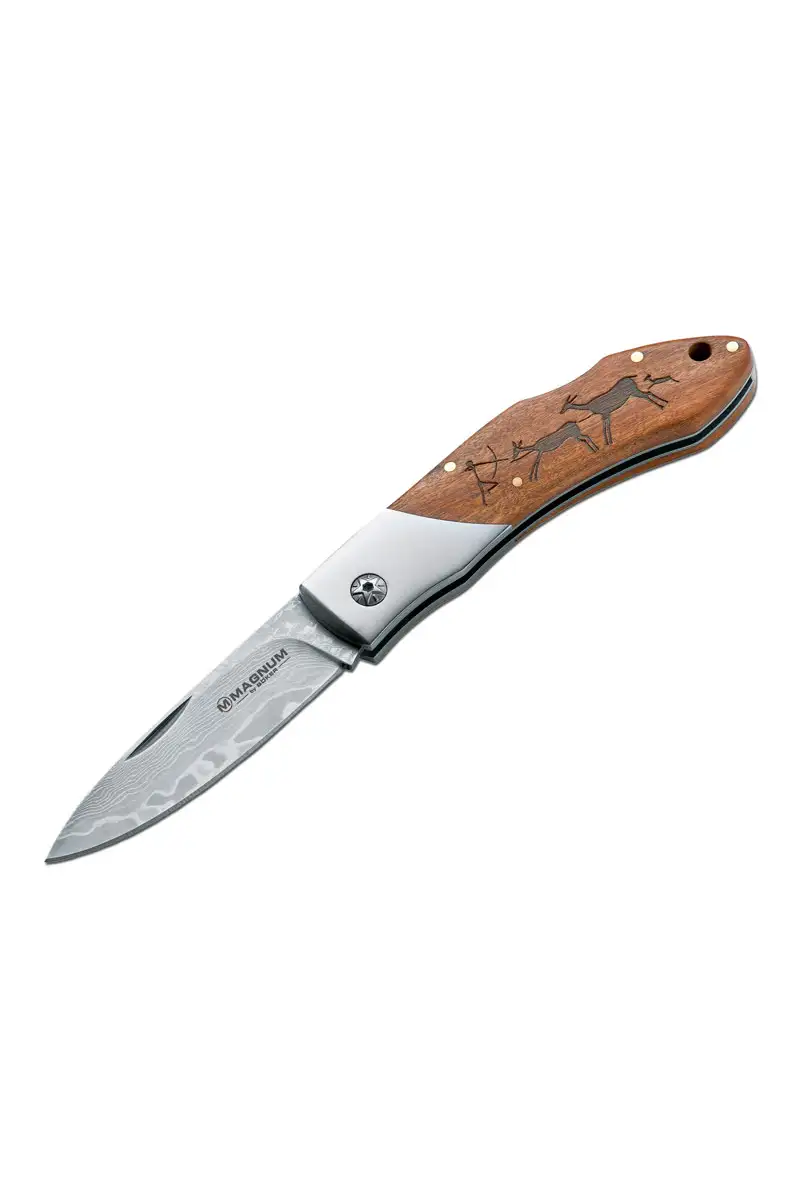 Nóż Magnum Caveman Damast