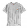 Koszulka Carhartt Workwear Pocket S/S Grey