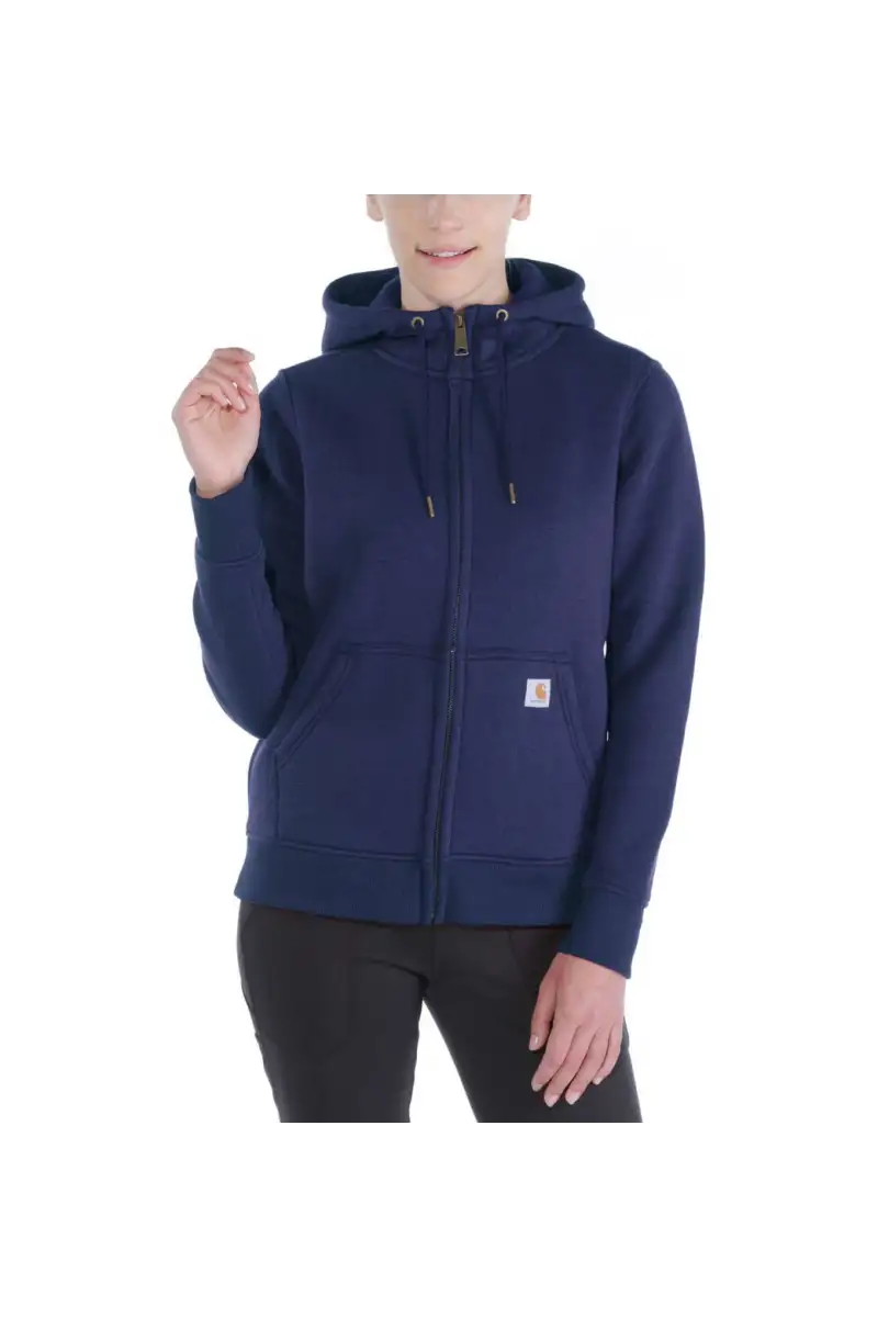Bluza Carhartt Clarksburg Full Zip Hoodie Navy