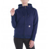 Bluza Carhartt Clarksburg Full Zip Hoodie Navy