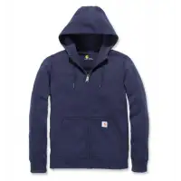 Bluza Carhartt Clarksburg Full Zip Hoodie Navy