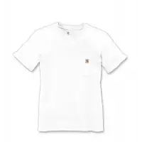 Koszulka Carhartt WK87 Workwear Pocket S/S White