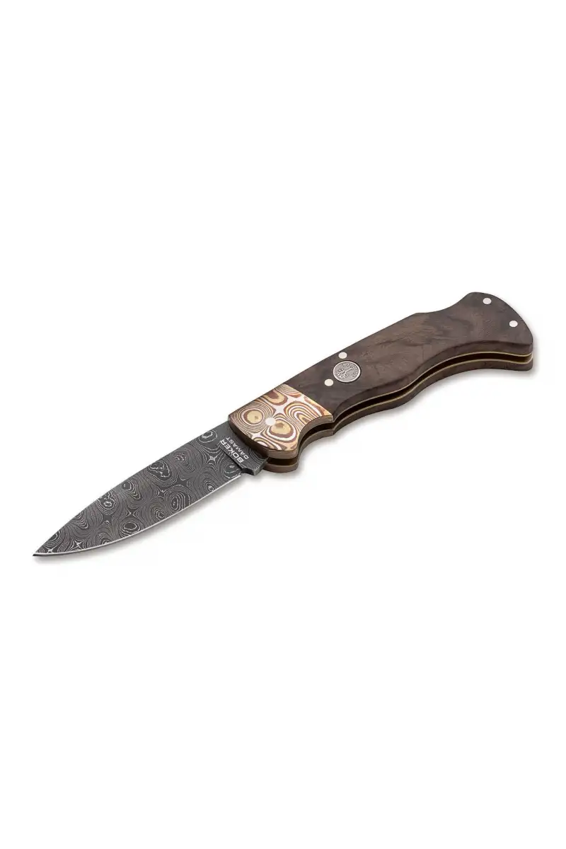 Nóż Boker Mokume Walnut Damast