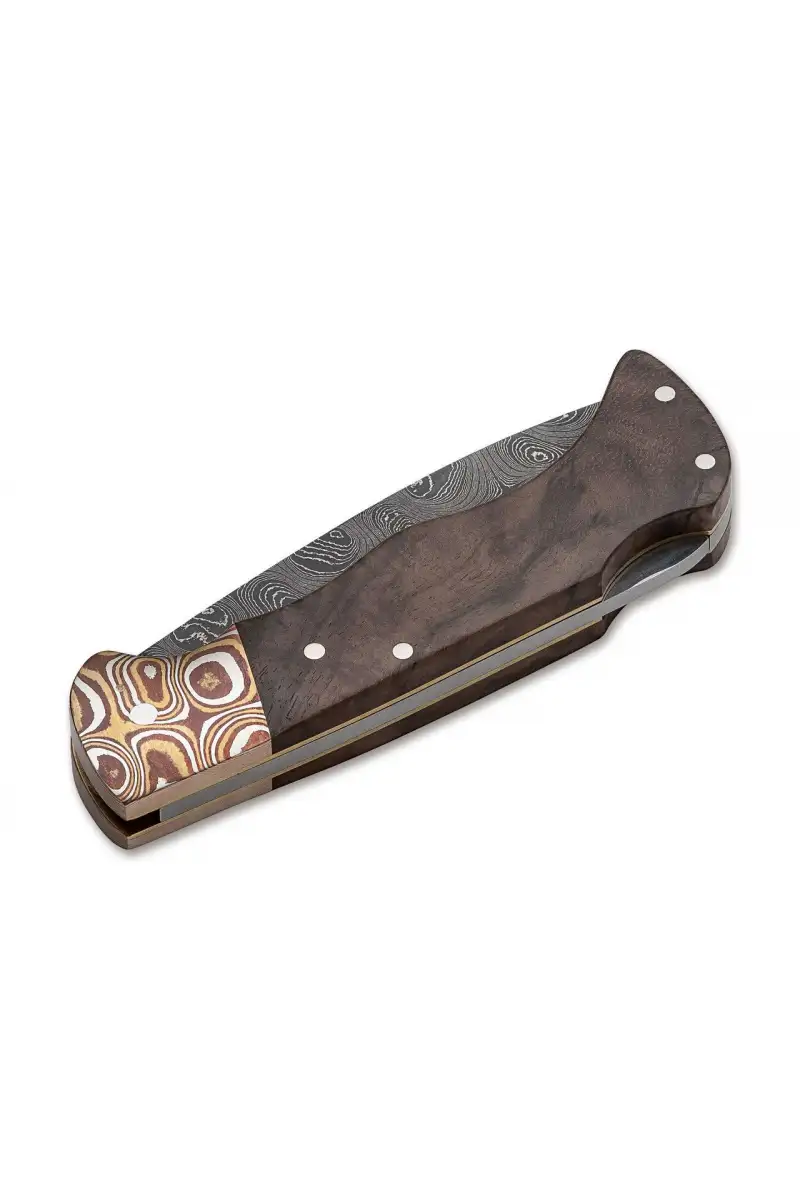 Nóż Boker Mokume Walnut Damast