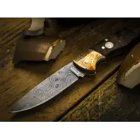 Nóż Boker Mokume Walnut Damast