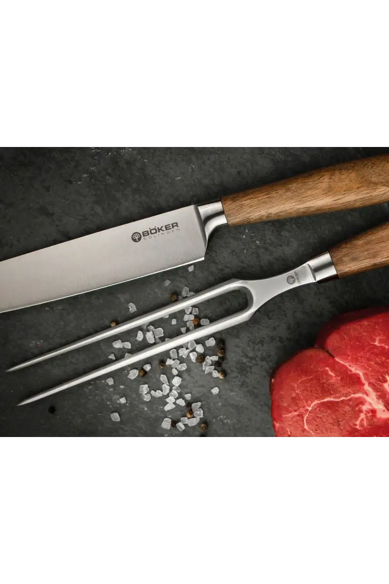 Widelec Boker Solingen Core Walnut