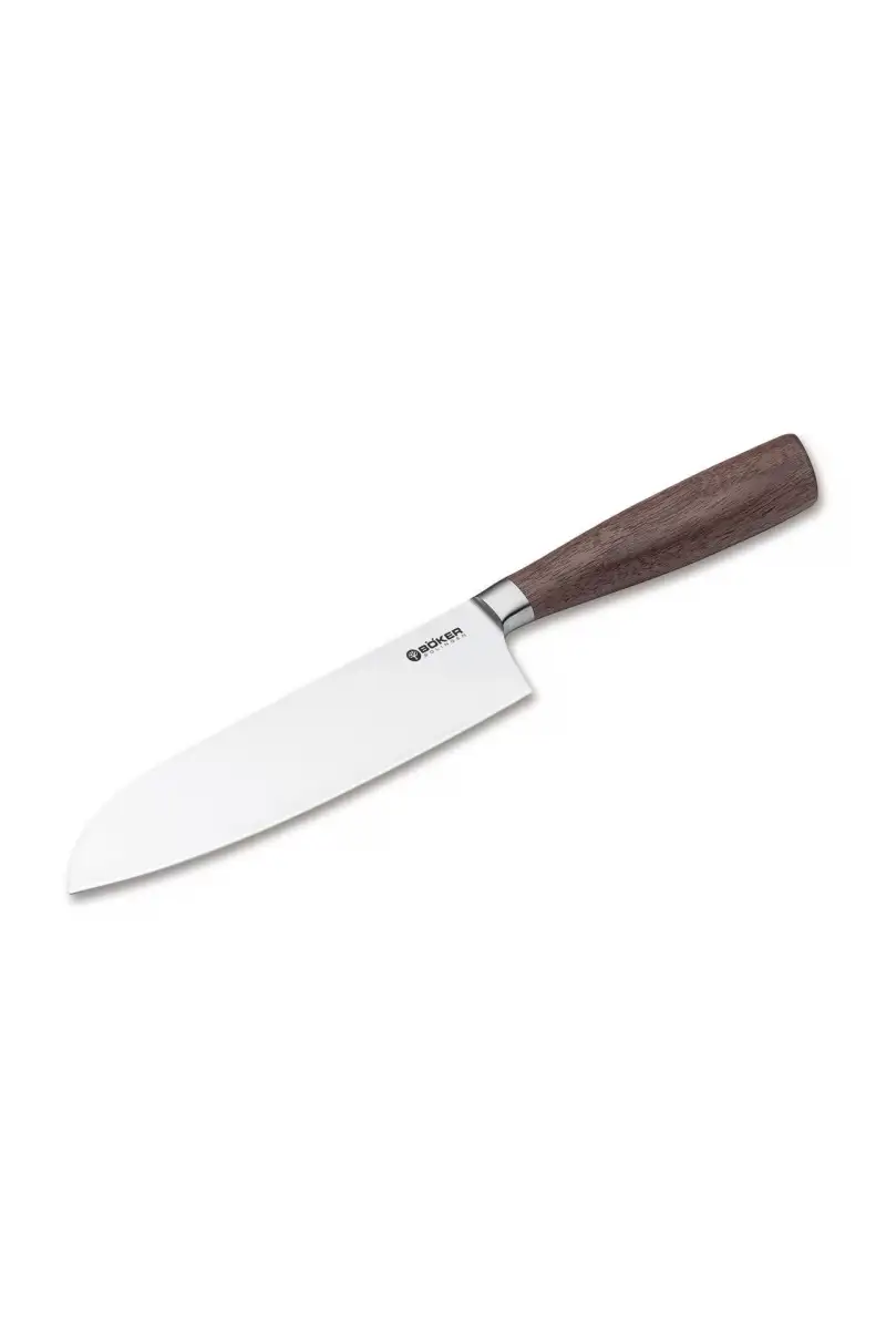 Nóż Santoku Boker Solingen Core Walnut