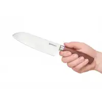 Nóż Santoku Boker Solingen Core Walnut