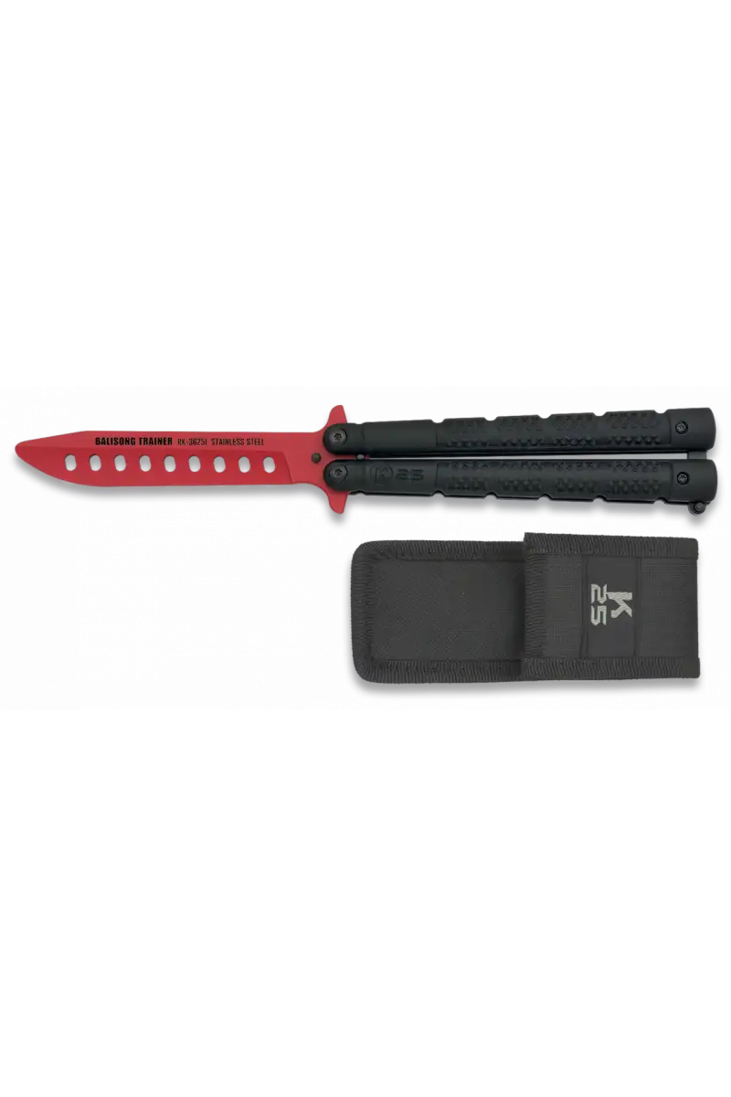 Nóż K25 36251 Balisong Trainer Red