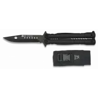 Nóż motylek K25 02131 Balisong Black