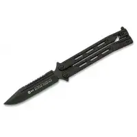 Nóż motylek K25 36214 Balisong Black