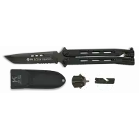 Nóż motylek K25 36215 Balisong Black Serr