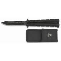 Nóż motylek K25 36250 Balisong Black