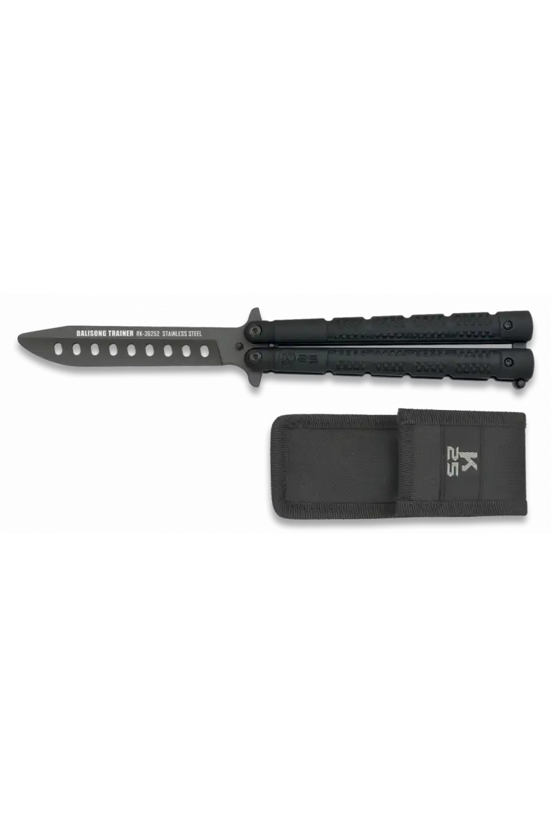 Nóż K25 36252 Balisong Trainer Black