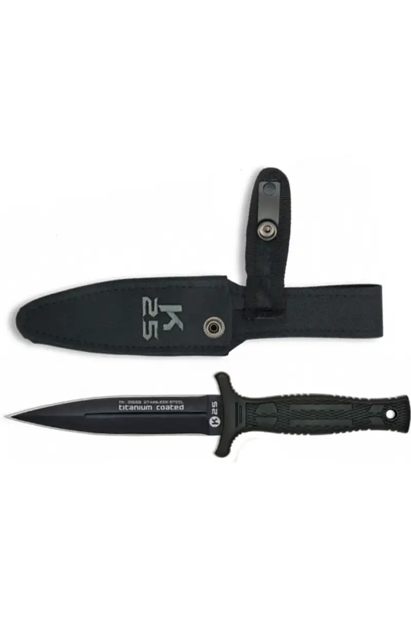 Nóż K25 31699 Tactical Black