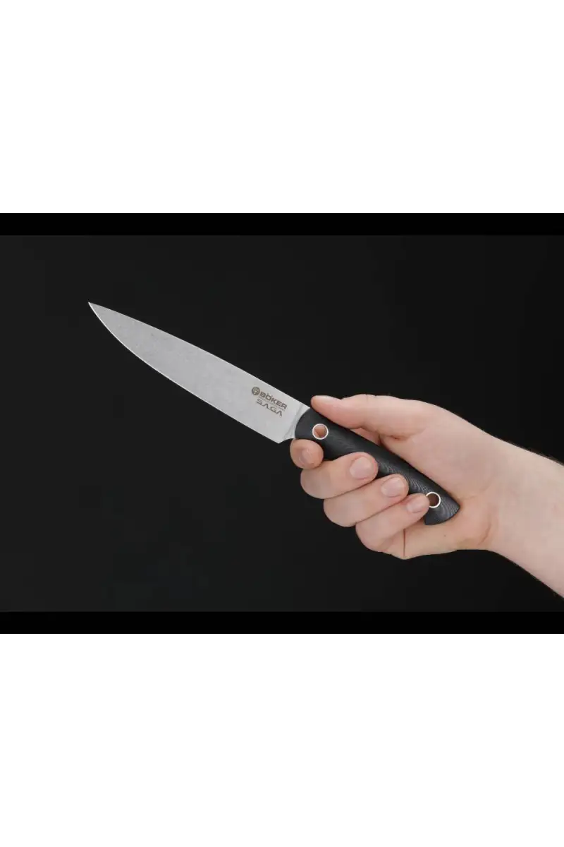 Nóż uniwersalny Boker Solingen Saga G10