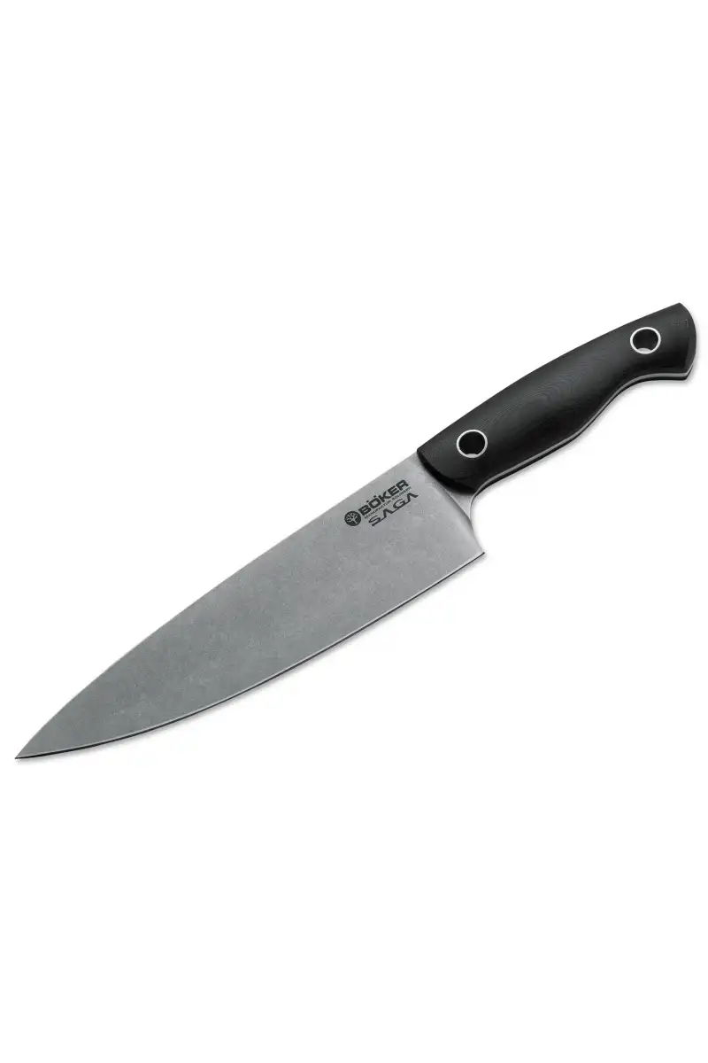 Nóż Szefa Kuchni Boker Solingen Saga G10